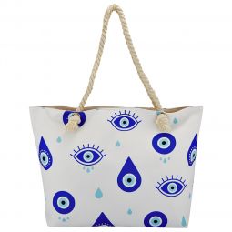 Τσάντα θαλάσσης με μάτια (58cmX38cm)